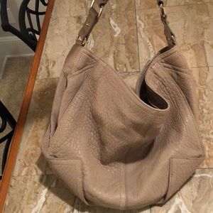 Vince Camuto leather tan handbag! Brand new!!